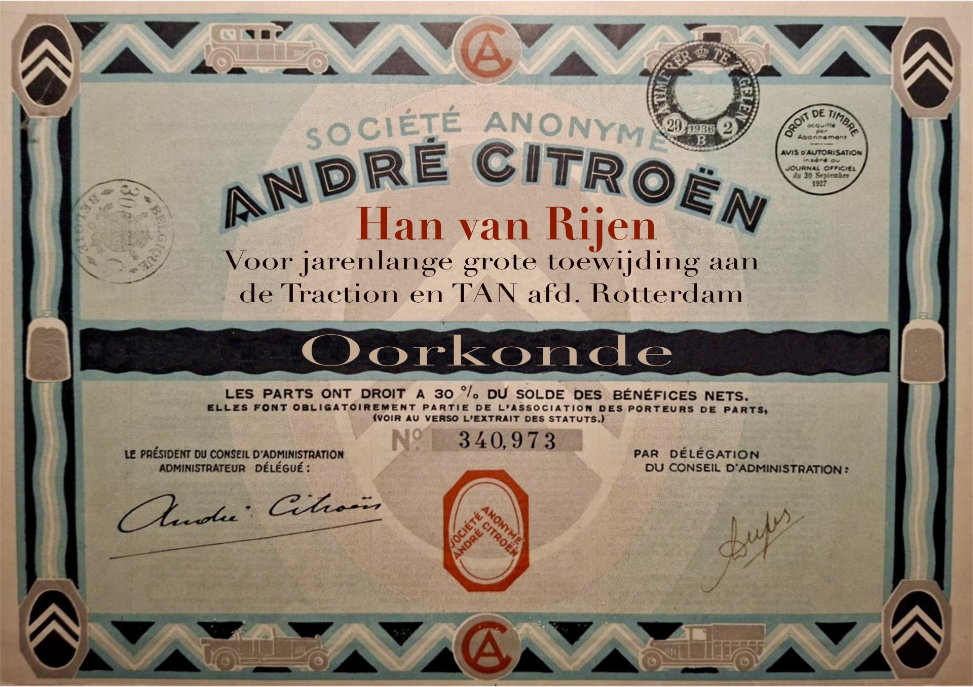 oorkonde Han